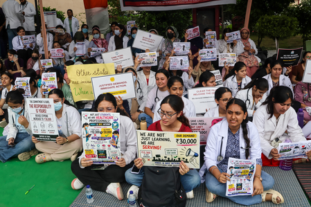 J&K: Medical interns launch indefinite strike over stipend hike demand