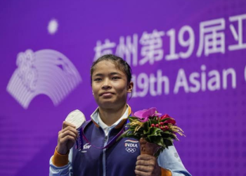 Roshibina Devi confirms her third successive Asian Games Wushu medal after QF win