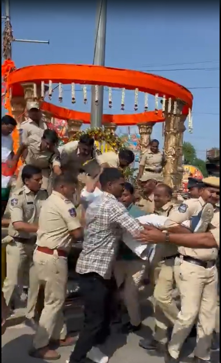 Hyderabad police foil attempt by BJP to take out rally to Charminar