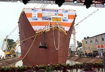 India’s first indigenous ocean research vessel launched by GRSE
