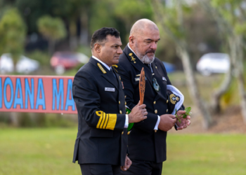 Indian Navy Chief accorded warm Maori welcome at New Zealand naval base in Auckland