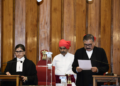 Justice Manash Ranjan Pathak takes oath as Gujarat HC judge after transfer from Orissa HC