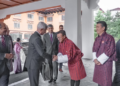 EAM Jaishankar receives warm welcome from Bhutan’s Finance Minister in Thimphu
