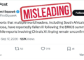 MEA Fact Check flags misleading posts claiming world leaders fell ill after BRICS Summit