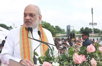 No political leader could match his 25-year tenure as CM and PM: HM Shah in Vadnagar, PM Modi’s birthplace