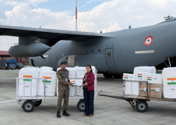 India hands over additional relief supplies to flood-hit Nepal