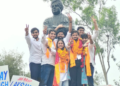 ‘Jhooth Ki Goonj’ couldn’t reverberate in DU: BJP hails ABVP sweep in DUSU polls