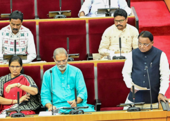 Odisha Assembly Monsoon session begins amid Oppn uproar over MMDR Act, school textbook errors