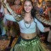 Python used for dance during Ganesh immersion in Hyderabad rescued