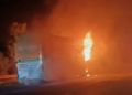 9 charred to death as massive fire engulfs double-decker bus in Greater Noida