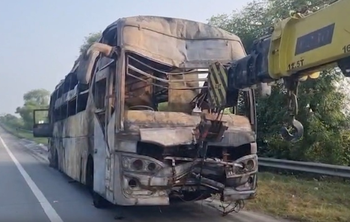 President Murmu, Vice President Radhakrishnan condole deaths in Greater Noida bus fire