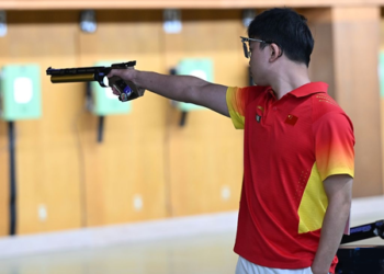 Asian Games: China stage stunning comeback to edge Indonesia for men’s 10m air pistol team gold