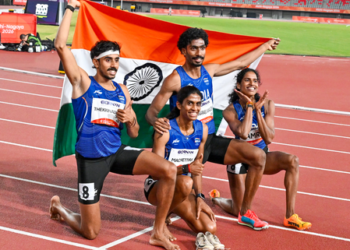 ‘Exceptional performance’: PM Modi hails India’s mixed 4x400m relay team for Asian Games silver
