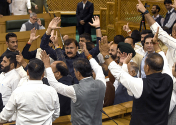 BJP moves notice for J&K Assembly Speaker’s removal, says language used in statehood resolution ’unacceptable’