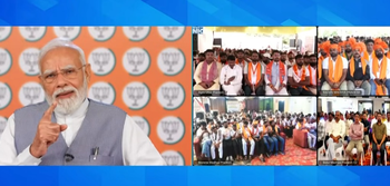 PM Modi calls for self-reliant India, urges Seva Yatris to embrace spirit of national service