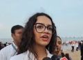 Maha CM’s wife Amruta, daughter Divija join Juhu beach clean-up drive day after Ganesh Visarjan