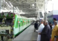 Amit Shah flags off India’s first LNG-powered train from Sabarmati
