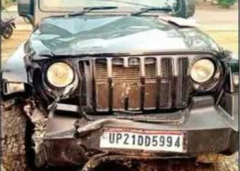 Two killed as speeding SUV hits e-scooter in UP’s Moradabad, driver flees