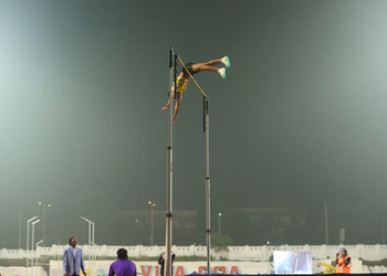 Asian Games: Dev Meena betters own national record with 5.50m clearance in pole vault