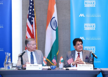 Piyush Goyal invites American manufacturers to explore opportunities in India