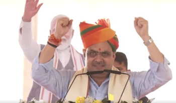 CM Bhajan Lal Sharma criticises Congress in Barmer, says previous govt left Rajasthan in dilapidated state