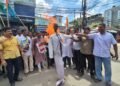 Tripura Congress protests against EC, threatens wider stir