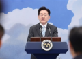South Korean President Lee vows to seek measures to reduce military tensions with North Korea
