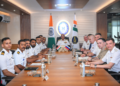 Russian Navy delegation visits Southern Naval Command, Indian Naval Academy