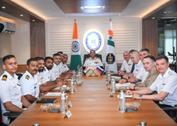 Russian Navy delegation visits Southern Naval Command, Indian Naval Academy