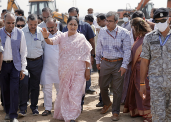 Delhi CM Rekha Gupta inspects Okhla landfill, says ‘garbage mountain is going’