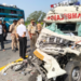 Four killed as ambulance carrying soldier’s remains crashes into truck in UP