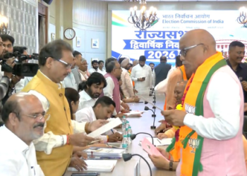 Rajya Sabha elections: All 8 BJP candidates in UP file nominations, likely to be elected unopposed