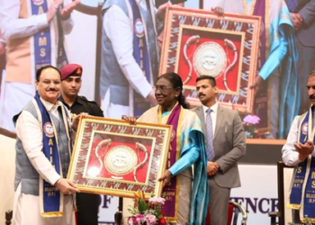 President Murmu hails Ayushman Bharat Yojana for reducing healthcare burden of needy
