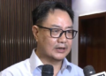 Rahul Gandhi should learn selfless service from PM Modi: Kiren Rijiju slams protest against CEC