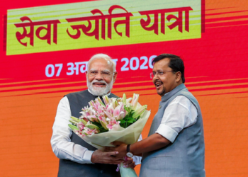 BJP chief Nitin Nabin recalls PM Modi’s all-round contribution while celebrating his 25 years in governance