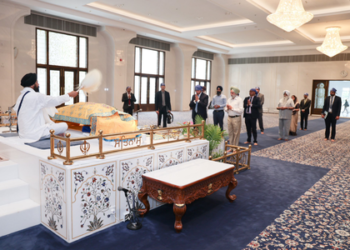 Indian envoy visits 125-year-old gurdwara in Hong Kong