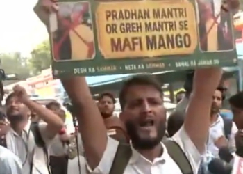EVMs were brought by Congress so why blame PM, says Kashmiri youth assaulted during INDIA Bloc protest