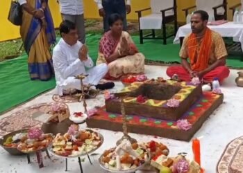 Agartala Civic Body Lays Foundation Stone for Ward 29 Office